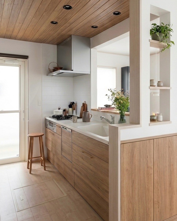 施工イメージ：キッチン